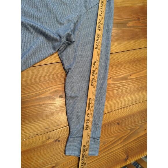 Hart Shaffner Marx Long Sleeve 100 Percent Cotton Shirt Blue Men XXL - Picture 5 of 6